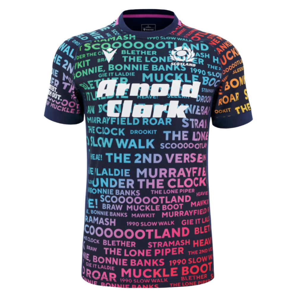 2025-2026 Scotland Rugby Training Jersey (Rainbow)_3