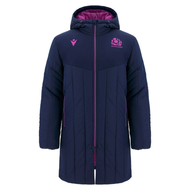 2025-2026 Scotland Rugby Parka Padded Jacket (Navy)_3