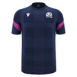 2025-2026 Scotland Rugby Training Poly Shirt (Navy) - Kids_3