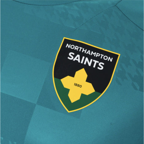 2025-2026 Northampton Saints Training Poly T-Shirt (Green)_1