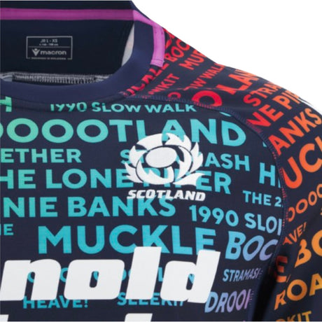 2025-2026 Scotland Rugby Training Jersey (Rainbow) - Kids_1