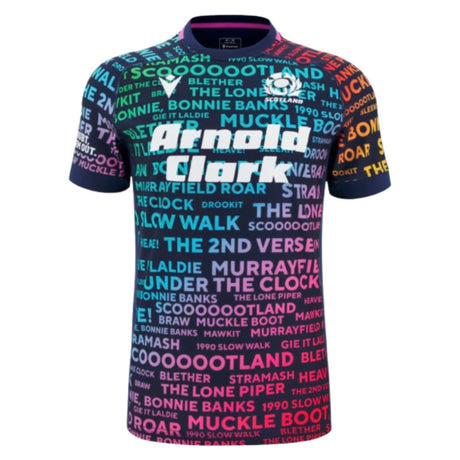2025-2026 Scotland Rugby Training Jersey (Rainbow) - Kids_0