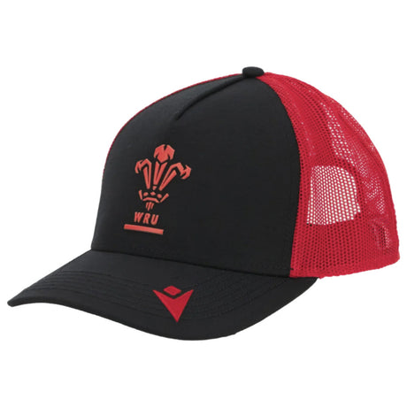 2025-2026 Wales WRU Rugby Custom Trucker Cap_1