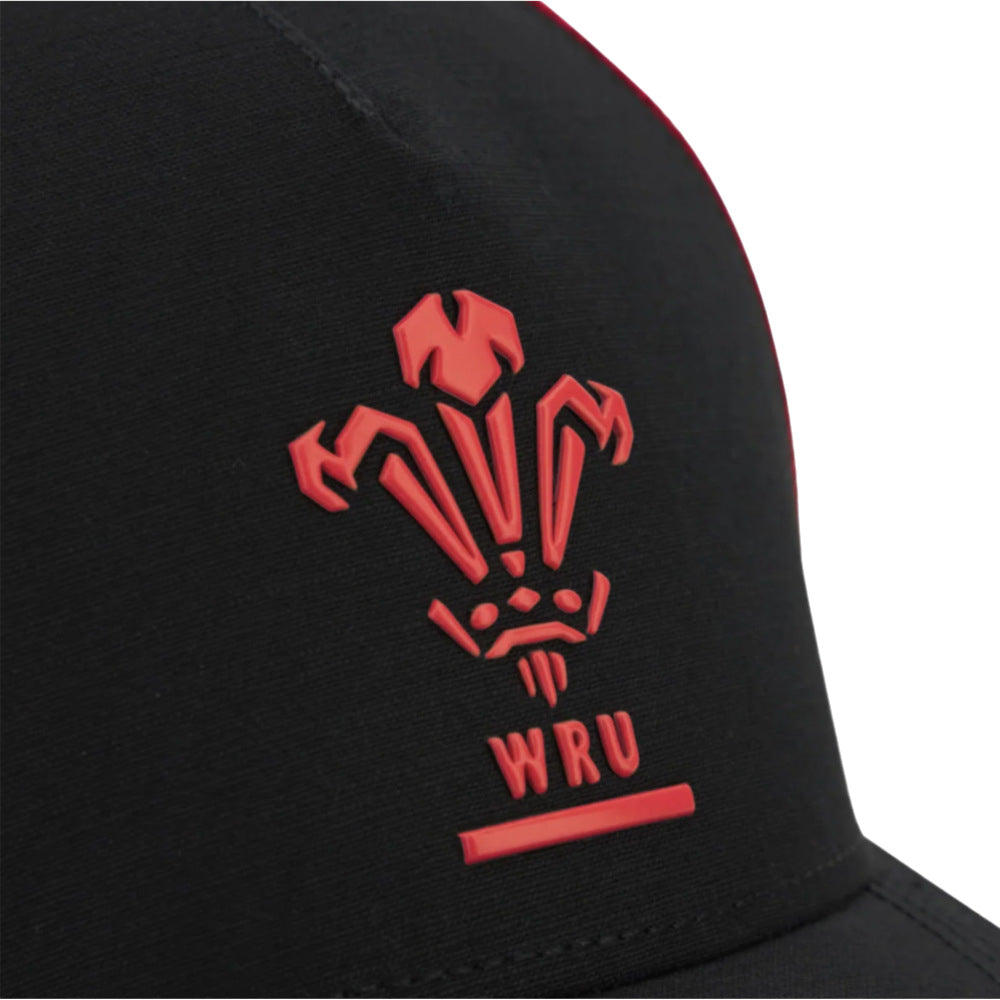 2025-2026 Wales WRU Rugby Custom Trucker Cap_3