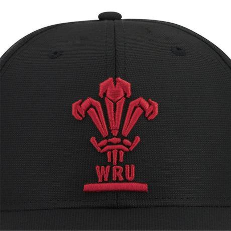 2025-2026 Wales WRU Custom Cap Curved Visor (Black)_1
