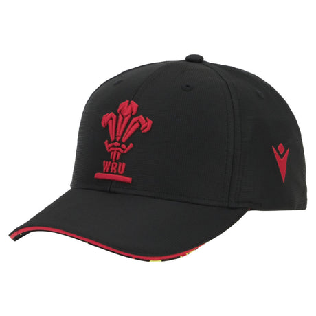 2025-2026 Wales WRU Custom Cap Curved Visor (Black)_0