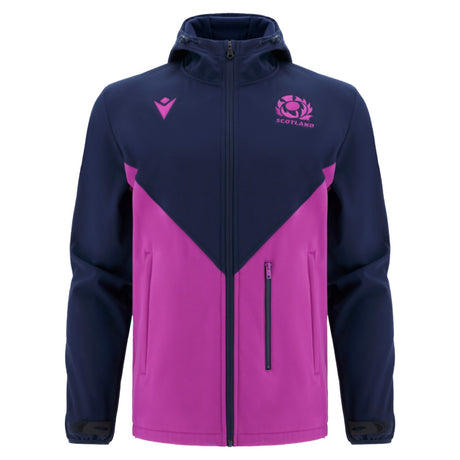 2025-2026 Scotland Rugby Softshell Jacket (Navy)_0