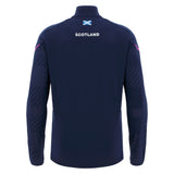 2025-2026 Scotland Rugby 1/4 Zip Training Top (Navy) - Kids_2