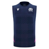 2025-2026 Scotland Poly Sleeveless Training Shirt (Navy)_0