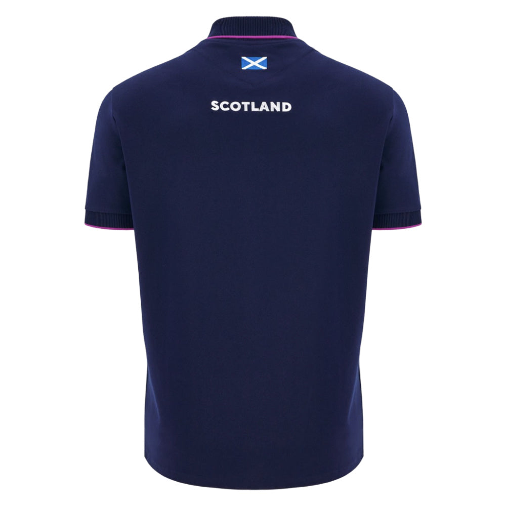 2025-2026 Scotland Rugby Ath Polo Piquet Shirt (Navy)_1