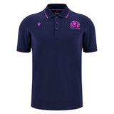 2025-2026 Scotland Rugby Ath Polo Piquet Shirt (Navy)_0