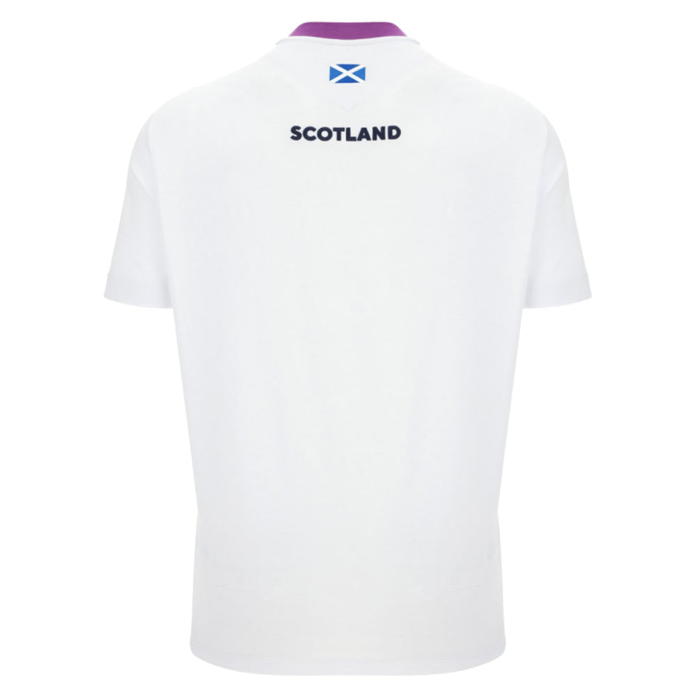 2025-2026 Scotland Rugby Ath Cotton Tee (White)_1