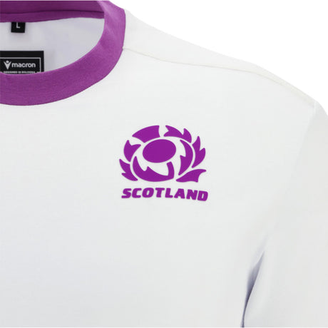 2025-2026 Scotland Rugby Ath Cotton Tee (White)_2