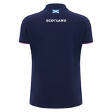2025-2026 Scotland Rugby Travel Polo Shirt (Navy) - Womens_1