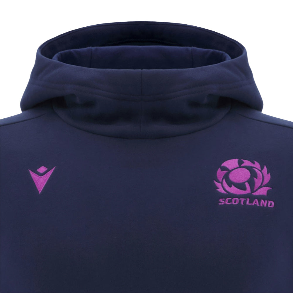 2025-2026 Scotland Rugby Travel Hoody (Navy) - Kids_2