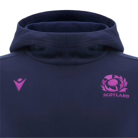 2025-2026 Scotland Rugby Travel Hoody (Navy) - Kids_2