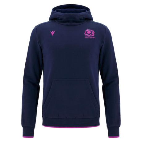 2025-2026 Scotland Rugby Travel Hoody (Navy) - Kids_0