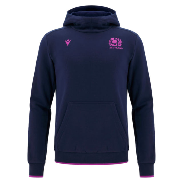 2025-2026 Scotland Rugby Travel Hoody (Navy) - Kids_0