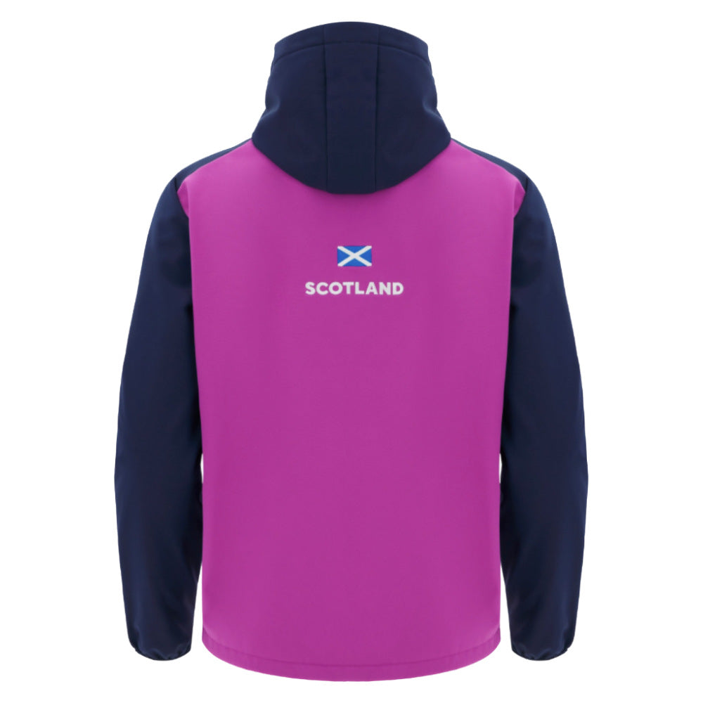 2025-2026 Scotland Rugby Softshell Jacket (Navy) - Kids_2