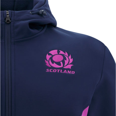 2025-2026 Scotland Rugby Softshell Jacket (Navy) - Kids_1