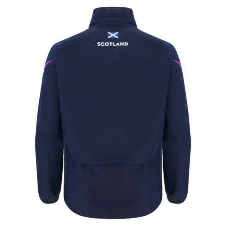 2025-2026 Scotland Rugby Training Rainjacket (Navy)_2