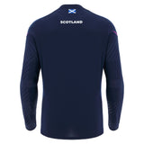 2025-2026 Scotland Rugby Training Poly LS Shirt (Navy)_2