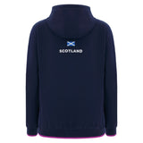 2025-2026 Scotland Rugby Travel Full Zip Hoody (Navy) - Womens_2