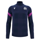 2025-2026 Scotland Rugby 1/4 Zip Training Top (Navy)_0