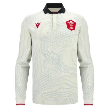 2025-2026 Wales WRU Rugby Away Cotton LS Shirt_0