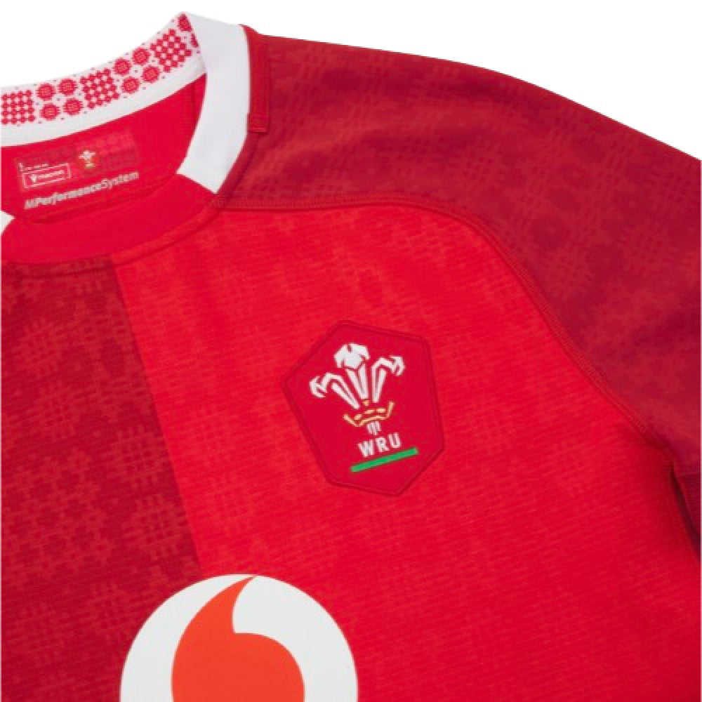 2025-2026 Wales WRU Home Slim Fit Rugby Shirt_1