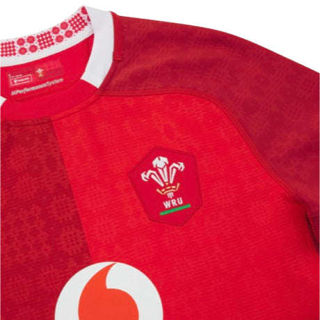 2025-2026 Wales WRU Home Slim Fit Rugby Shirt_1