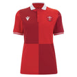 2025-2026 Wales WRU Home Cotton Rugby Shirt (Womens)_0
