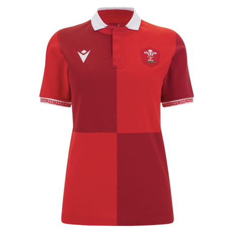 2025-2026 Wales WRU Home Cotton Rugby Shirt (Womens)_0