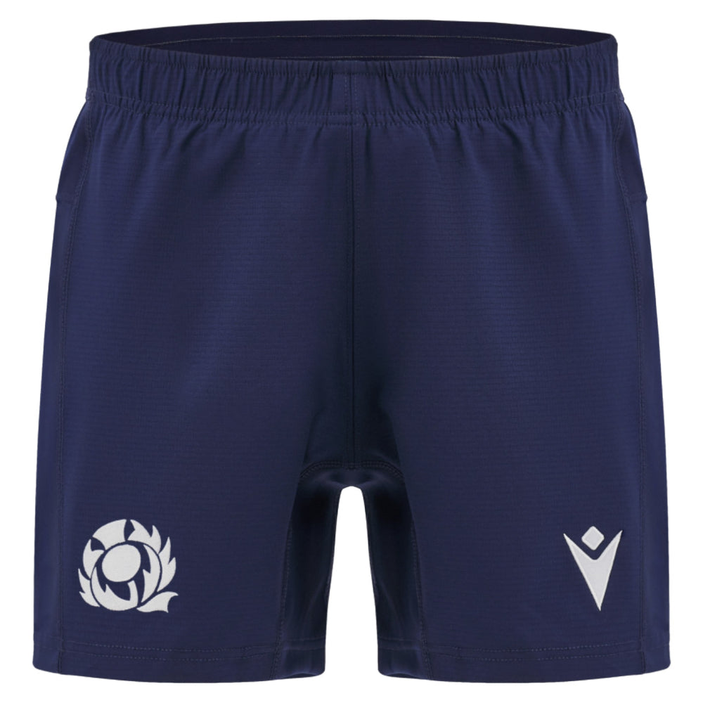2025-2026 Scotland Rugby Training Shorts (Navy) - Kids_0