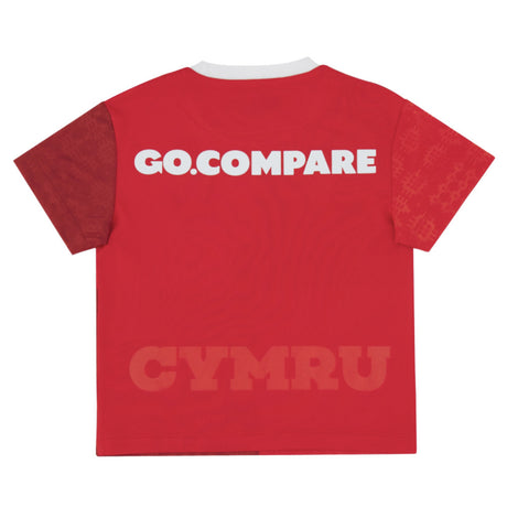2025-2026 Wales WRU Home Baby Rugby Shirt (Your Name)_1