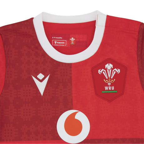 2025-2026 Wales WRU Home Baby Rugby Shirt_2