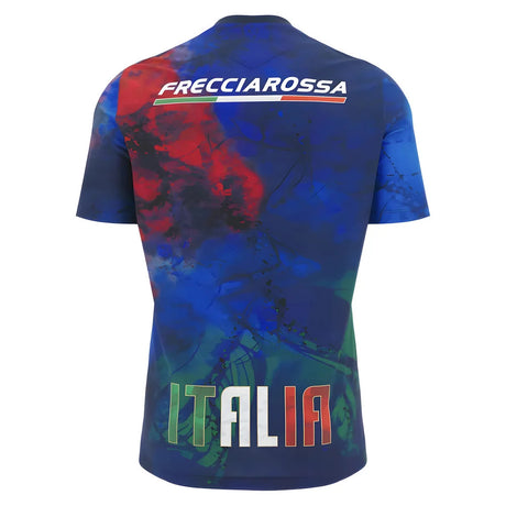 2025-2026 Italy Rugby Training Shirt (Navy) (Your Name)_1
