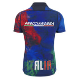 2025-2026 Italy FIR Rugby Training Jersey (Navy) (Your Name)_1