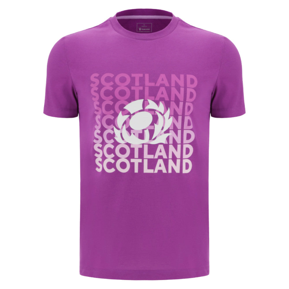 2025-2026 Scotland Leisure Rugby T-Shirt (Purple)_0