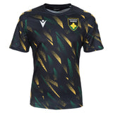 2025-2026 Northampton Saints Warm Up Shirt (Black) (Your Name)_2