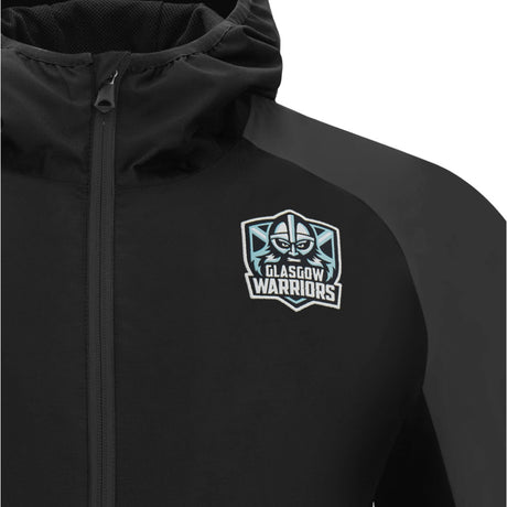 2025-2026 Glasgow Warriors Training Rain Jacket (Black)_1