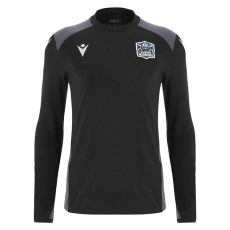 2025-2026 Glasgow Warriors Training Sweatshirt (Black)_0