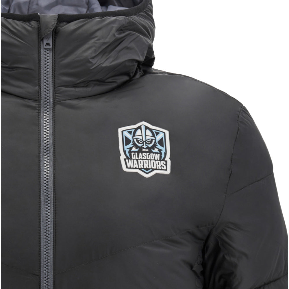 2025-2026 Glasgow Warriors Hooded Bomber Jacket (Black)_1