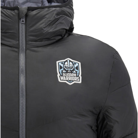 2025-2026 Glasgow Warriors Hooded Bomber Jacket (Black)_1