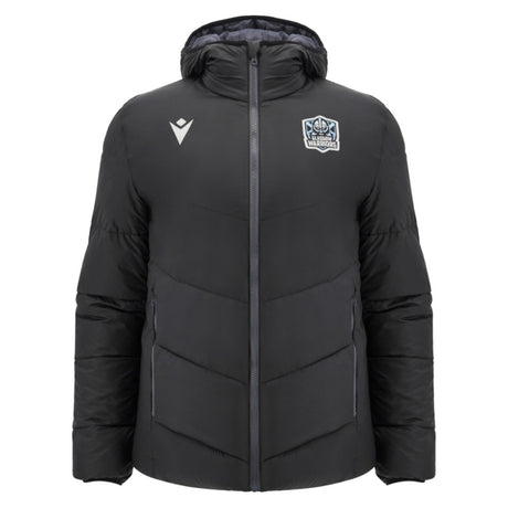 2025-2026 Glasgow Warriors Hooded Bomber Jacket (Black)_0