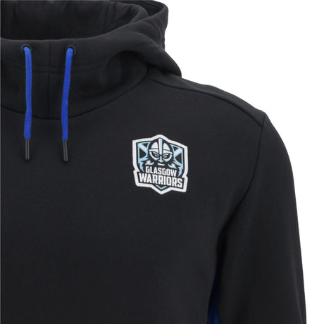 2025-2026 Glasgow Warriors Rugby Travel Hoody (Black)_2