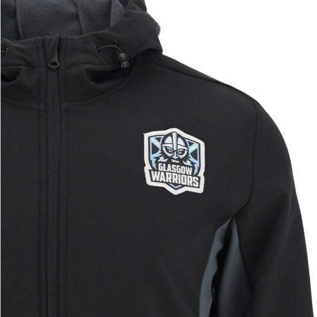 2025-2026 Glasgow Warriors Rugby Softshell (Black)_1