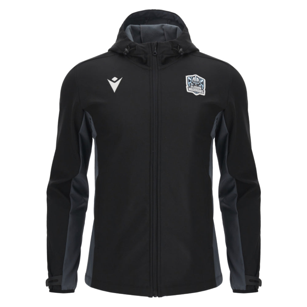 2025-2026 Glasgow Warriors Rugby Softshell (Black)_0