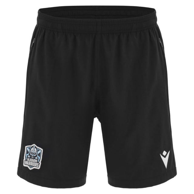 2025-2026 Glasgow Warriors Training Bermuda Shorts (Black)_0