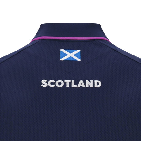 2025-2026 Scotland Rugby Travel Polo Shirt (Navy) - Kids_2